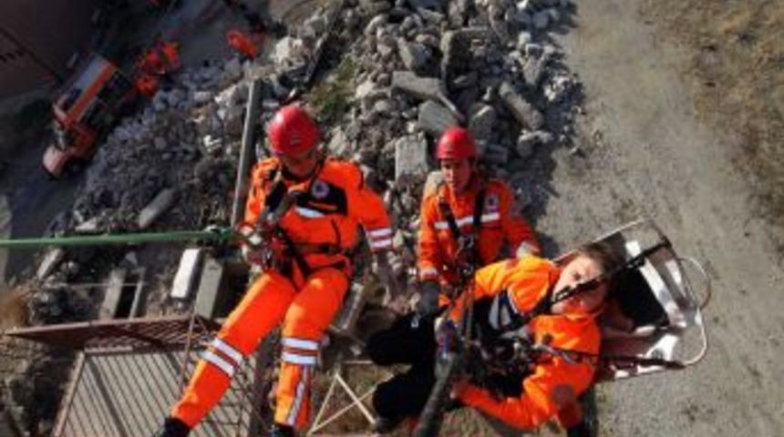 Yenimahalle&rsquo;de Deprem Tatbikatı