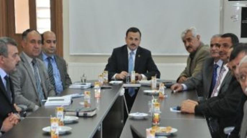 Başkan Ergene Muhtarlarla Buluştu