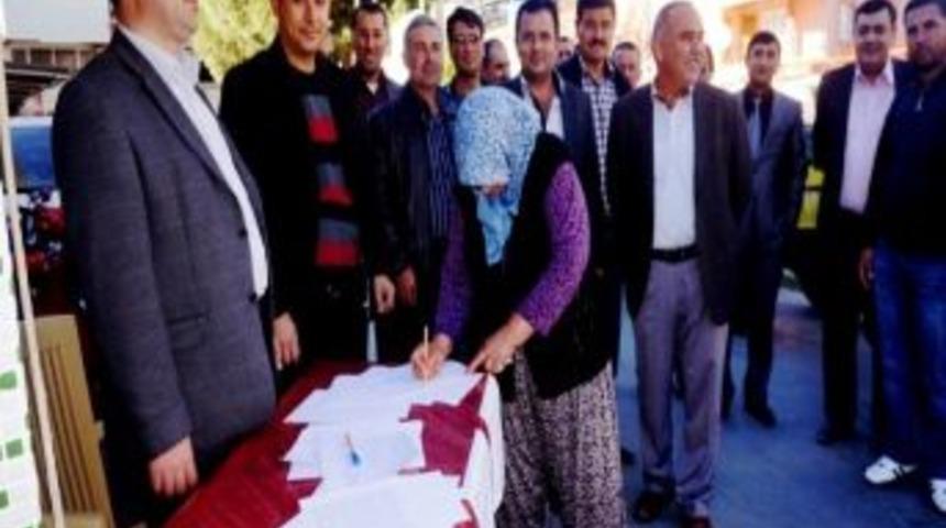 Sarıg&ouml;l&rsquo;de İran &Uuml;z&uuml;m&uuml;ne Tepki Kampanyası