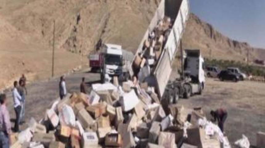 Batman&rsquo;da 2 Milyon 141 Bin Paket Ka&ccedil;ak Sigara İmha Edildi