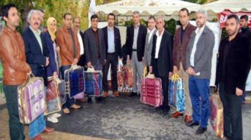Adıyamanlılır Vakfı&rsquo;ndan &ldquo;suriyelilere Battaniye&rdquo; Kampanyasına Destek
