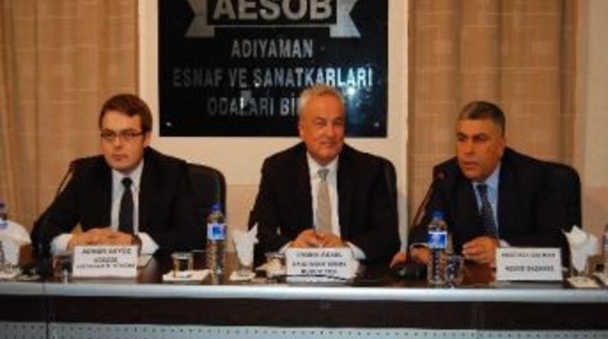 Esnafın Kosgeb Ve Kredi Sorunları Konuşuldu