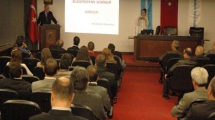 Giresun&rsquo;da İş G&uuml;venliği Uzmanlığı Bilgilendirme Semineri