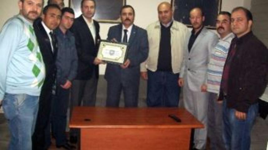 &Ouml;zel G&uuml;venlik Teşkilatı &Uuml;lk&uuml;c&uuml; İş&ccedil;iler Derneğini Ziyaret Etti