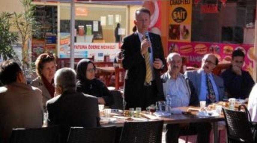 Başkan Karabalık Site Y&ouml;neticileri İle Bir Araya Geldi