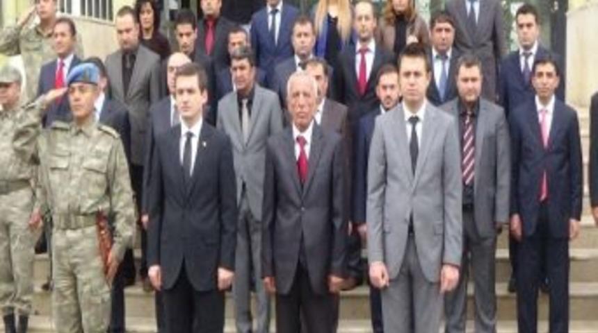 Diyarbakır'ın Kulp İl&ccedil;esinde Atat&uuml;rk'&uuml; Anma T&ouml;reni D&uuml;zenlendi