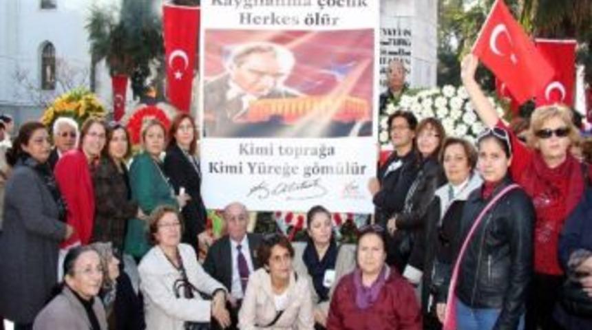 Chp Bursa&rsquo;da &Ouml;l&uuml;m&uuml;n&uuml;n 75. Yıl D&ouml;n&uuml;m&uuml;nde Atat&uuml;rk&rsquo;&uuml; Andı