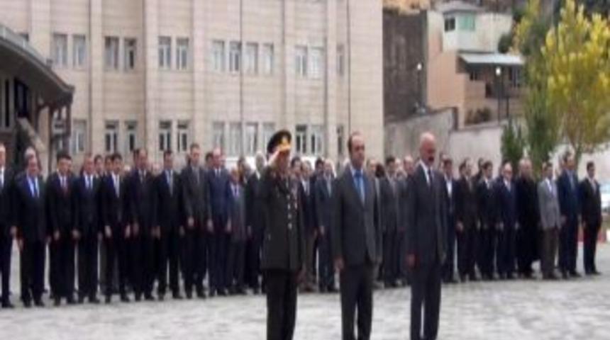 Atat&uuml;rk 75. &Ouml;l&uuml;m Yıl D&ouml;n&uuml;m&uuml;nde Şırnak&rsquo;ta Anıldı