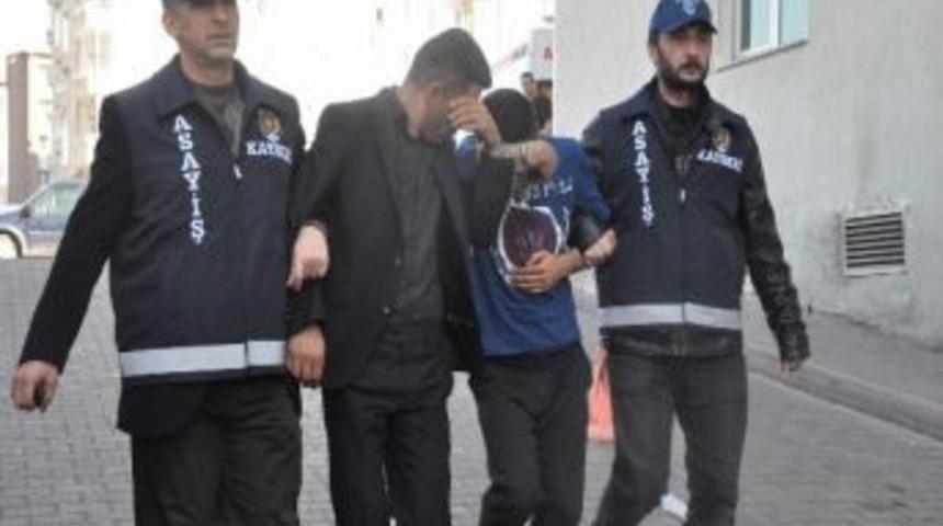 Mazot Hırsızları Yakalandı