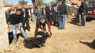 Kendi Imkanlarıyla Su Bulan Köylüler Halka Yemek Dağıttı