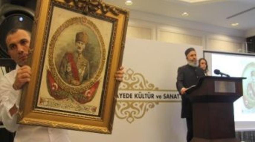 Atat&uuml;rk'&uuml;n Taş Baskı Portresi 7 Bin 500 Liraya Satıldı