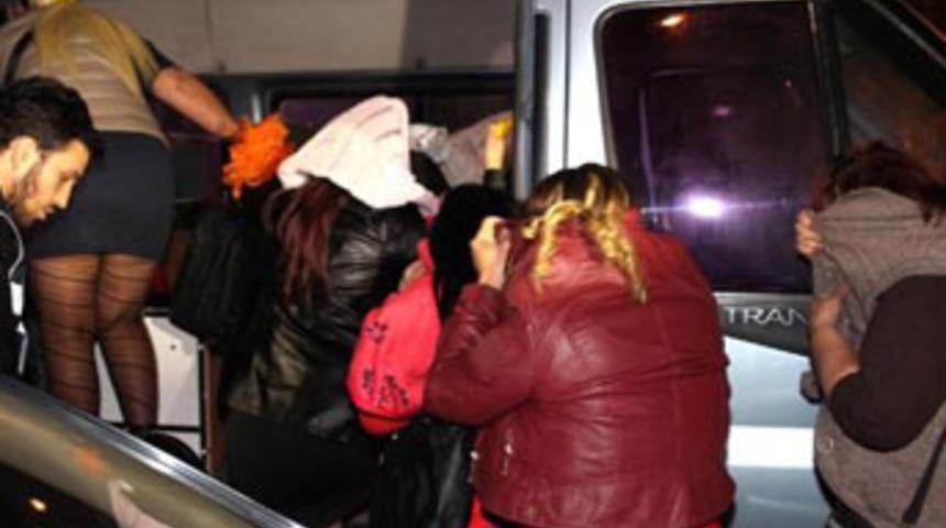 İstanbul'da fuhuş operasyonu