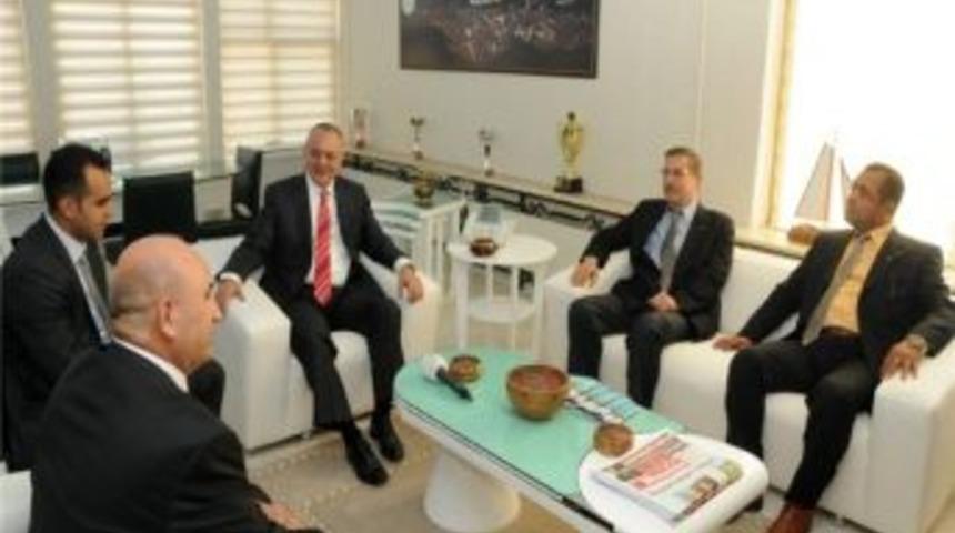 Erdem'den Başkan Erg&uuml;n'e Ziyaret