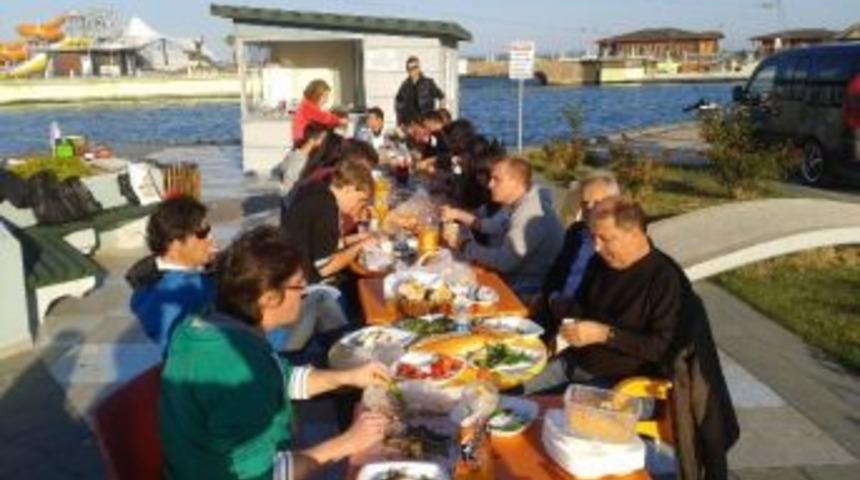 Samsun Su-kay&rsquo;da Hamsi Partisi