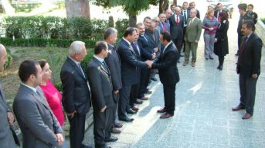 Ala&ccedil;am Kaymakamı Oğuz Alp &Ccedil;ağlar G&ouml;reve Başladı