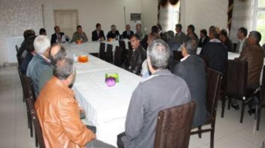 Korucubaşlarıyla Toplantı Ger&ccedil;ekleştirildi