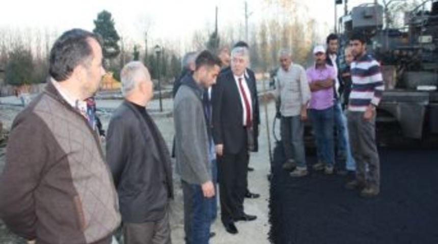 Milletvekili Ve İl Başkanı &Ccedil;alışmalar Yerinde İncelendi