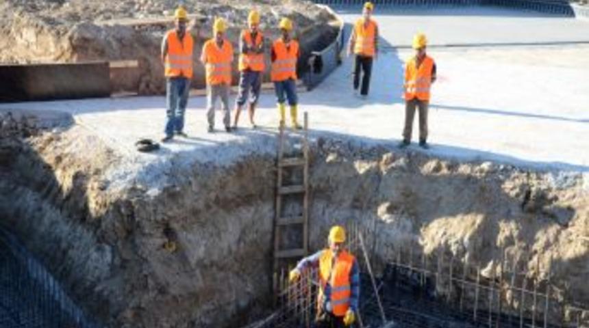 Geyikli'de Yeni Otogar Temeli Atıldı