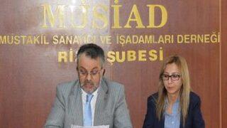 Müsiad Rize Şubesi Başkanı Mahmut Dabak: