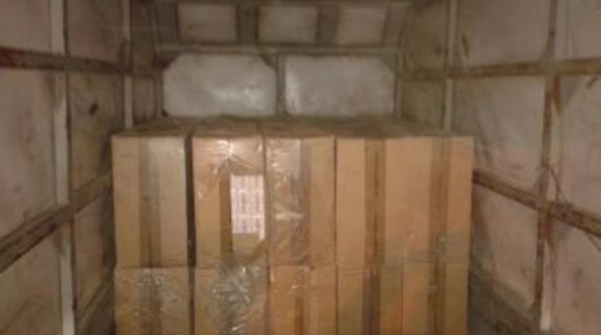 Aksaray&rsquo;da 14 Bin 500 Paket Ka&ccedil;ak Sigara Ele Ge&ccedil;irildi.