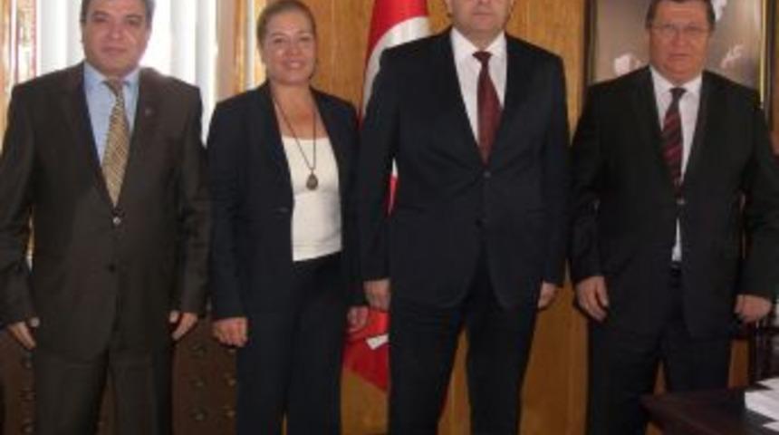 MESKİ Genel M&uuml;d&uuml;r&uuml; M. Kamil &Uuml;lgen'den &ouml;nemli ziyaretler