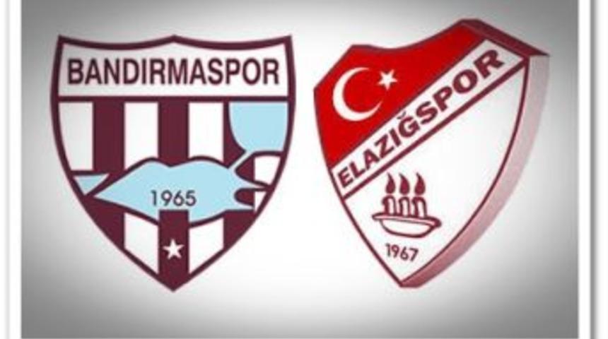 Ziraat T&uuml;rkiye Kupasında ELazığsporun rakibi Bandırmaspor