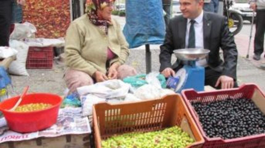 Aday Adayı Mersinli&rsquo;den Karak&ouml;y Esnafına Ziyaret
