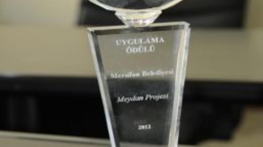 Merzifon Meydanı'na Tarihi Kentler Birliği'nden &Ouml;d&uuml;l