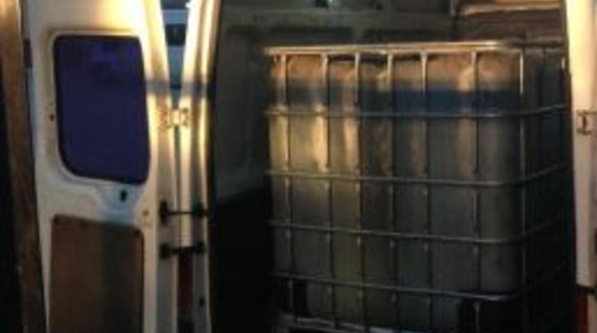 2 Ton Mazot Karışımlı Yağ Ele Ge&ccedil;irildi