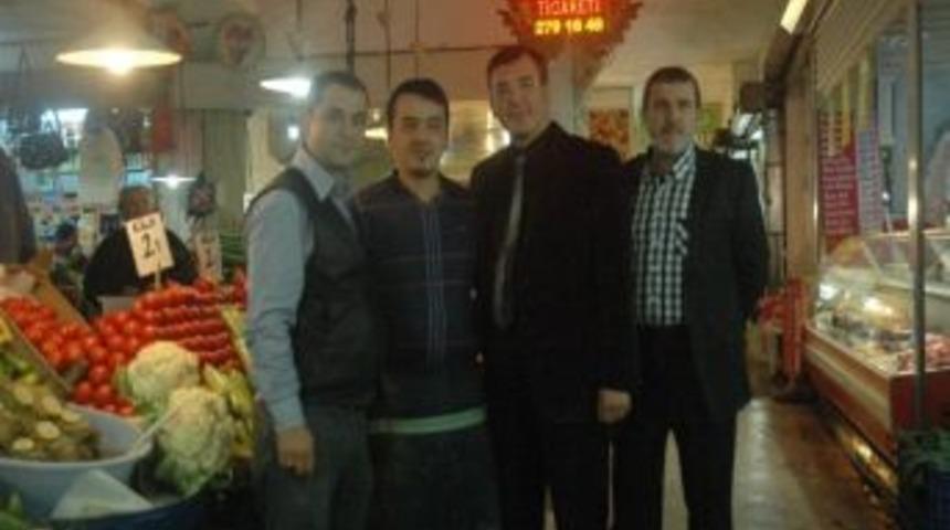 Başkan Aday Adayı Yıldırım, Esnaftan Büyük İlgi Gördü