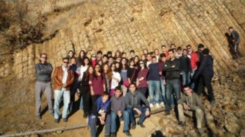 Ted Ankara Koleji Vakfı &Ouml;zel Lisesi Jeopark&rsquo;ı Gezdi