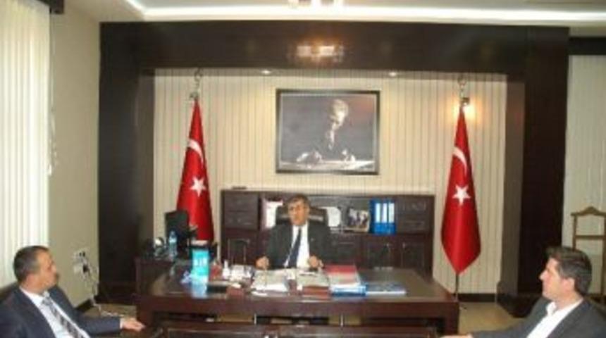 Magiad'dan Kaymakama Ziyaret