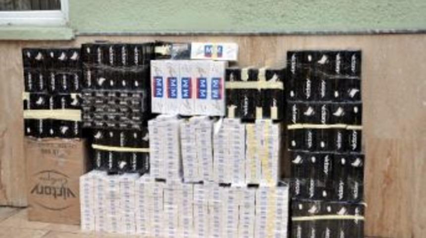 Suşehri&rsquo;nde 6 Bin Paket Ka&ccedil;ak Sigara Ele Ge&ccedil;irildi