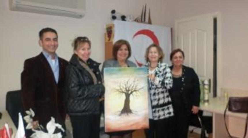 T&uuml;rk Kızılayı İzmir Şubesi Urla Şubesini Ziyaret Etti&rlm;