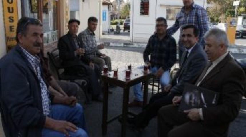 Ak Parti'li Osman Baştezi, Taksici Esnafların Sorunlarını Dinledi