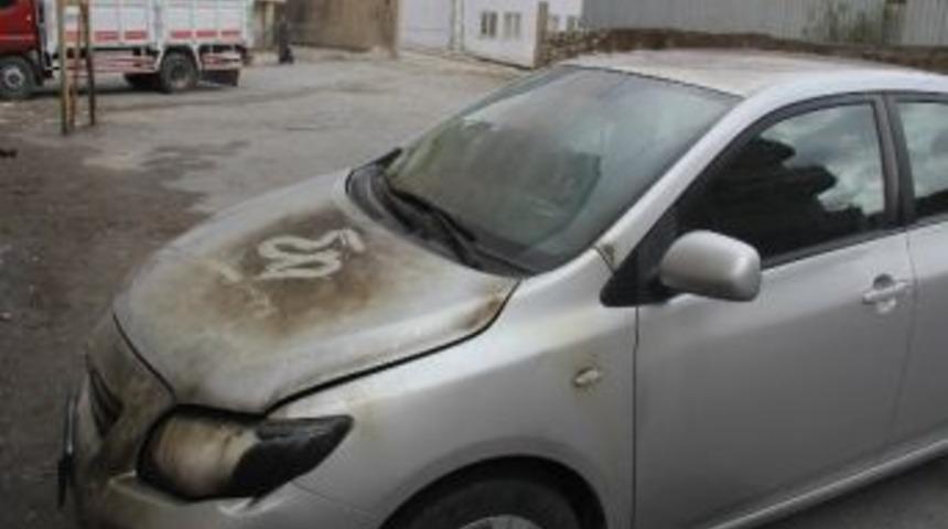 Chp&rsquo;li Başkanın Aracı Kundaklandı