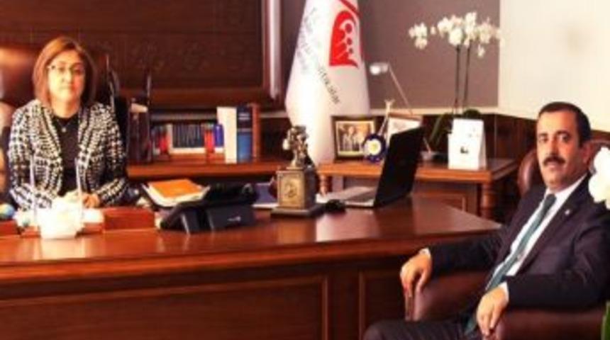 Bakan Şahin, Sağlık-sen Heyetini Kabul Etti