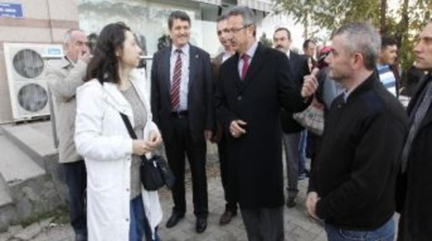 Başkan K&ouml;şker İstasyon Mahallesinde İncelemelerde Bulundu