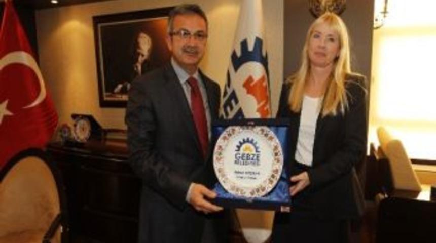 Başkan K&ouml;şker Avrupalı Eğitimcilere Gebze&rsquo;yi Tanıttı
