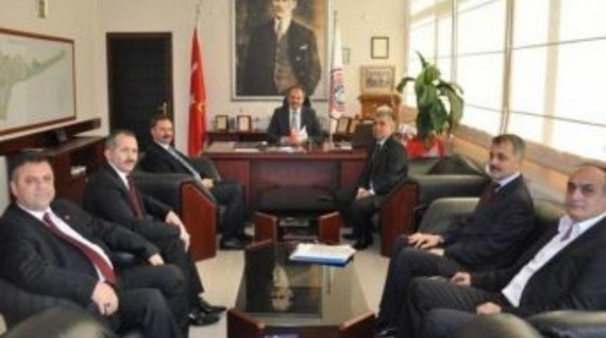 Amasya Milletvekilinden Dalgı&ccedil;'a Ziyaret