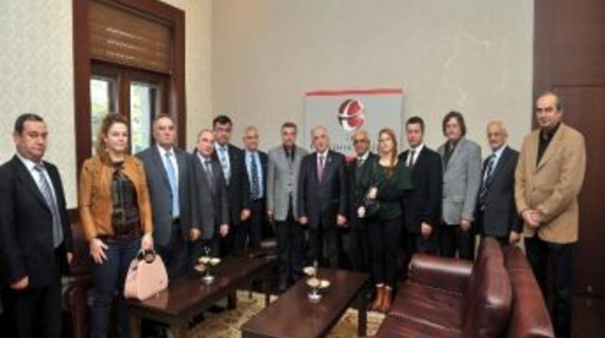 Tmmob Eskişehir İl Koordinasyon Kurulu'ndan Vali Tuna&rsquo;ya Ziyaret