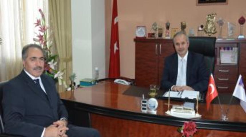 Eğerci&rsquo;den Başkan &Ouml;zgan&rsquo;a Ziyaret