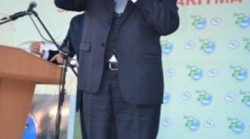 Bakanlar, Arıtma Tesisi Temel Atma T&ouml;renine Katıldı