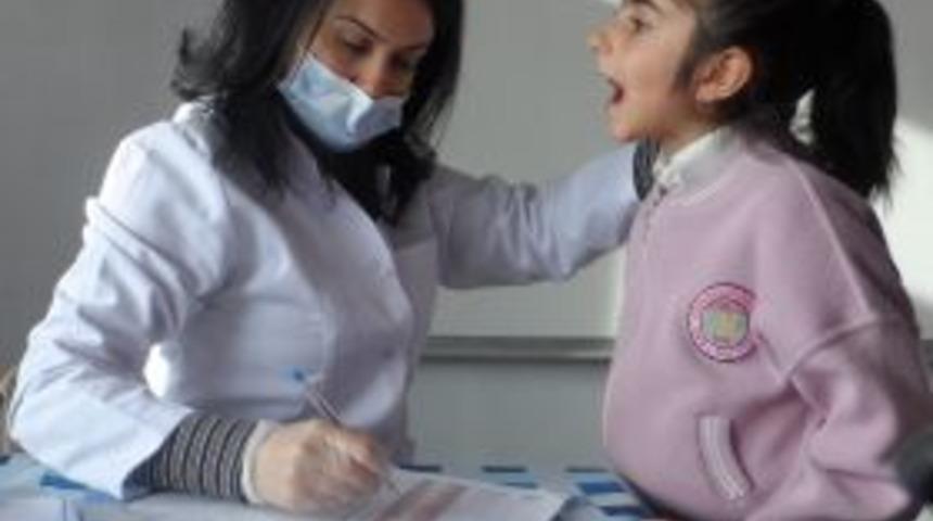 Okullarda ağız ve diş sağlığı taraması