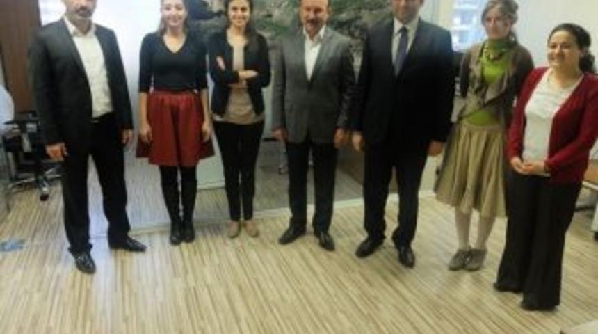 Başkan Doğan Marka&rsquo;yı Ziyaret Etti