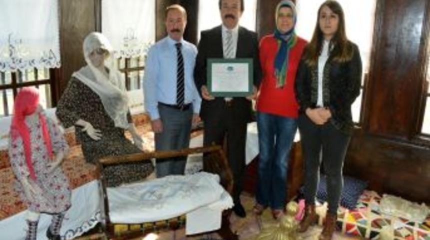 &Uuml;nye M&uuml;zeevi, Restorasyon Uygulama Kategorisinde Başarı Belgesi Aldı