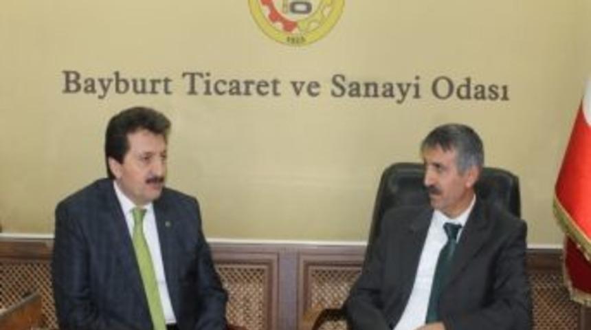 Vali &Uuml;nl&uuml;er'den, Bgc Ve Btso'ya Ziyaret