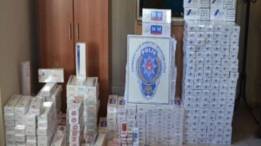 Torbalı'da Ka&ccedil;ak Sigara Operasyonu