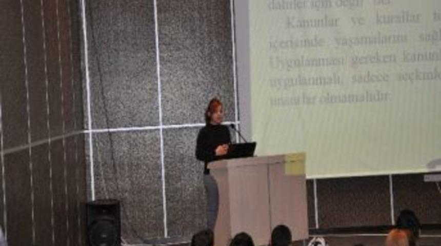 G&ouml;lbaşı Meslek Y&uuml;ksekokulu&rsquo;nda Bilgi Ş&ouml;leni D&uuml;zenlendi