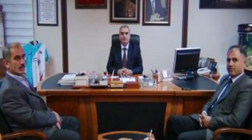 GMİS Armut&ccedil;uk Şube Başkanı Mutlu, Odabaş&rsquo;ı Ziyaret Etti